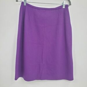 ♧ Sonia Rykiel Paris Purple Women's Midi Skirt Size Medium